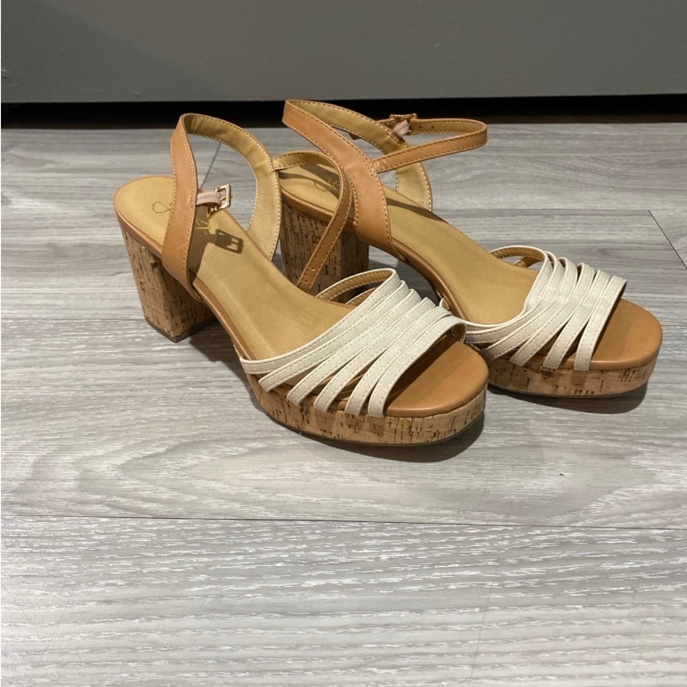 Cork heels